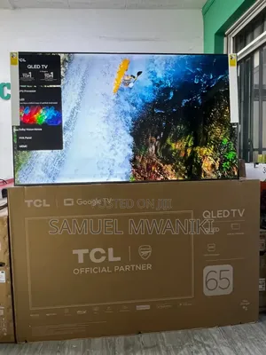 TCL 65′′ Qled Uhd Hdr10+ Google Smart Tv Latest Model