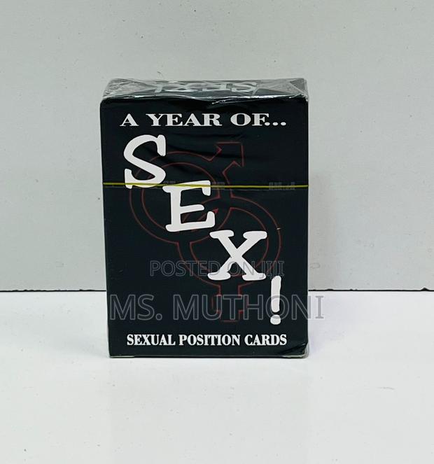 A Year of S£x-54 S£Xual Position Cards 50 Shades, Naughty Card