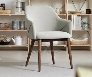 Home Chair; Heavy-duty Fabric Dining Chair For Dining Room And Café