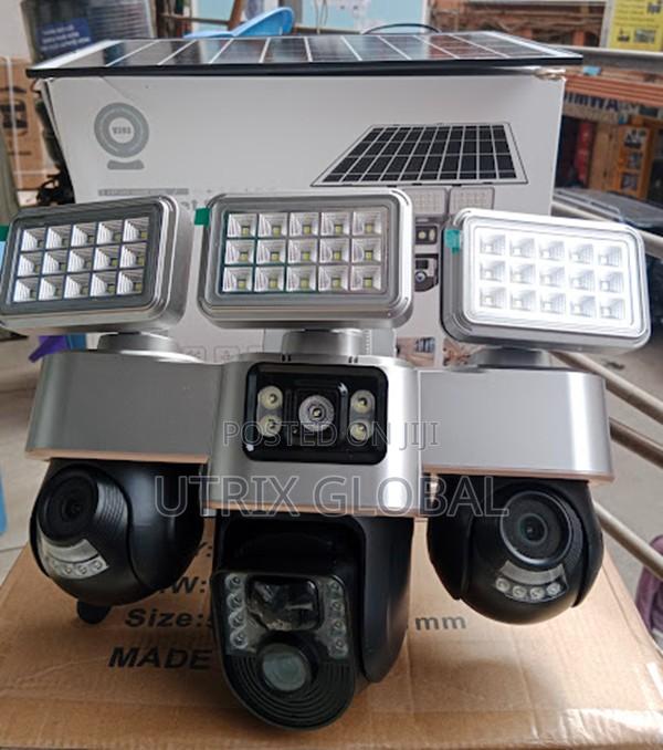 V380 Wireless 4g Solar Rotating Camera