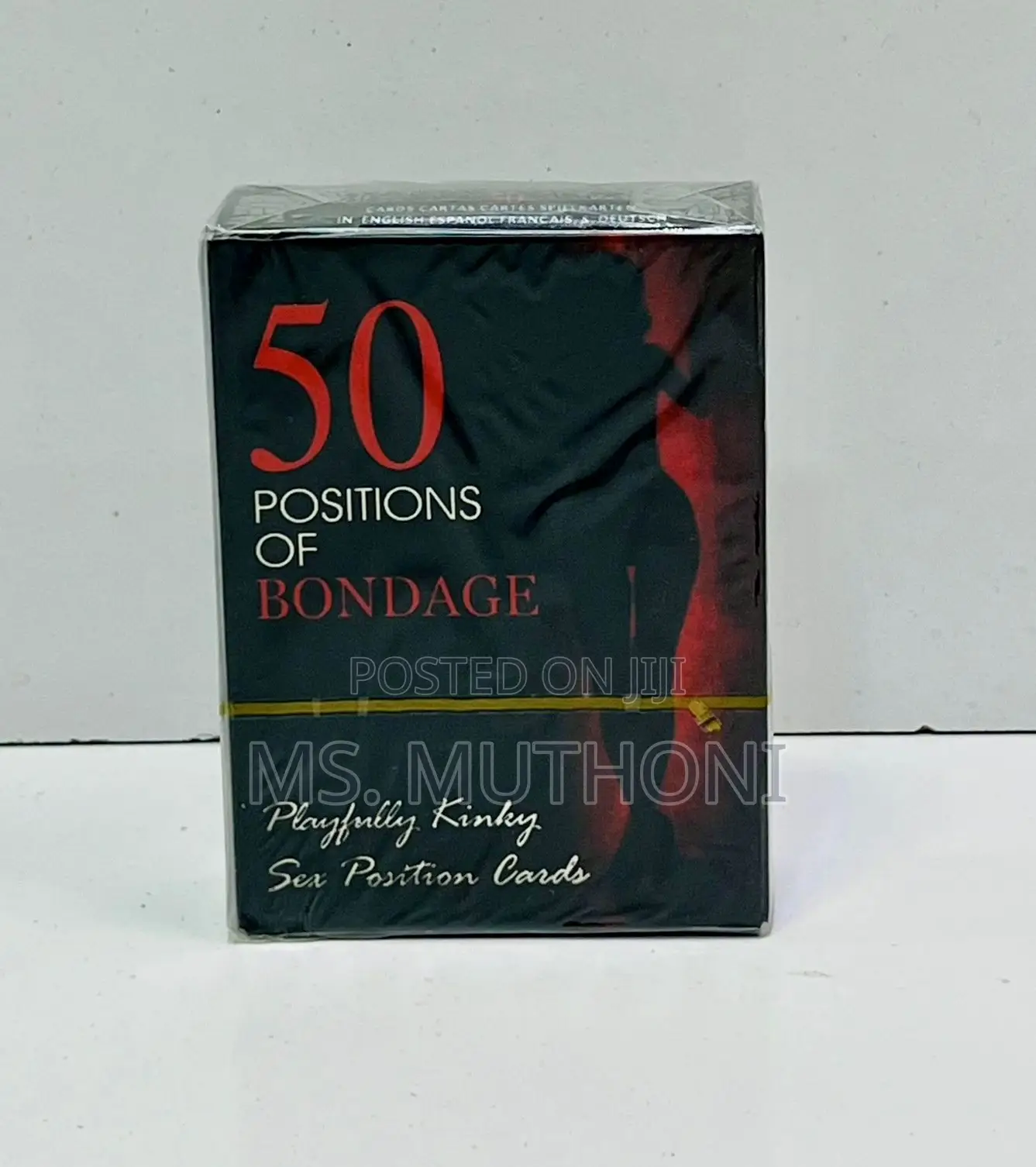 Couples 50 Positions of B0ndage" Cards