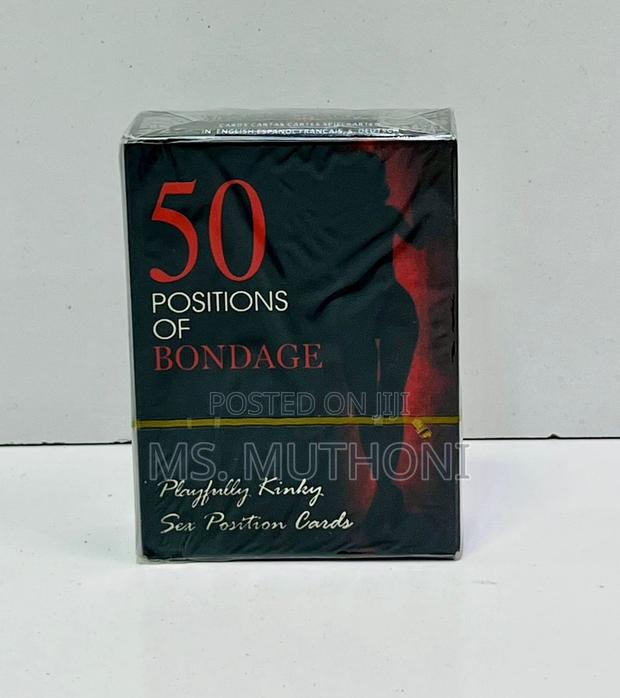 Couples 50 Positions of B0ndage" Cards - main view