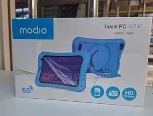 Modio M730 Durable 7” Kids Tablet Front Rear Camera
