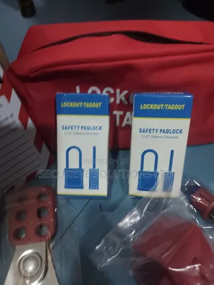 Portable Lockout Tagout (Loto) Kit Bag.