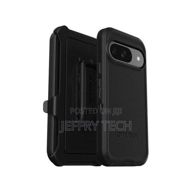 Chisxa Google Pixel 9 Pro Otterbox Defender Black, Rugged Durable - main view