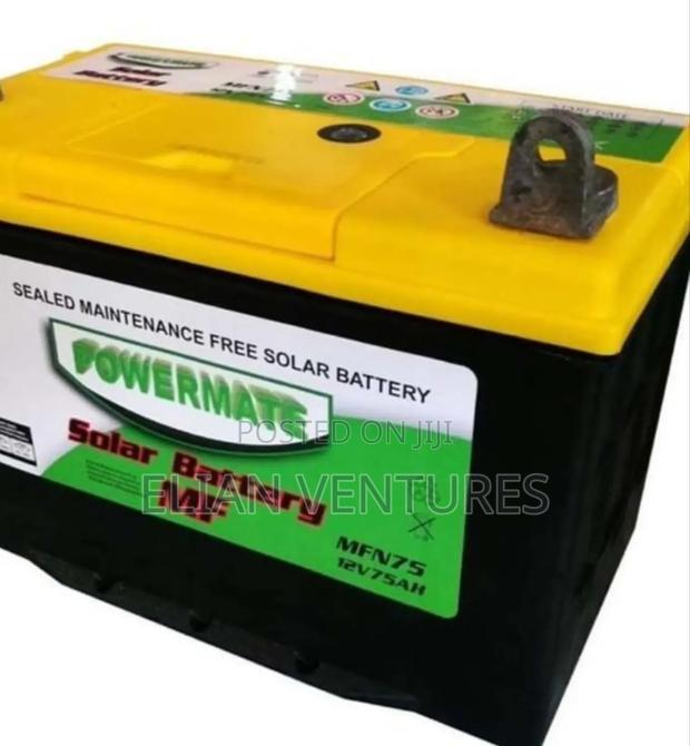New Arrival 75 Ah Solar Battery