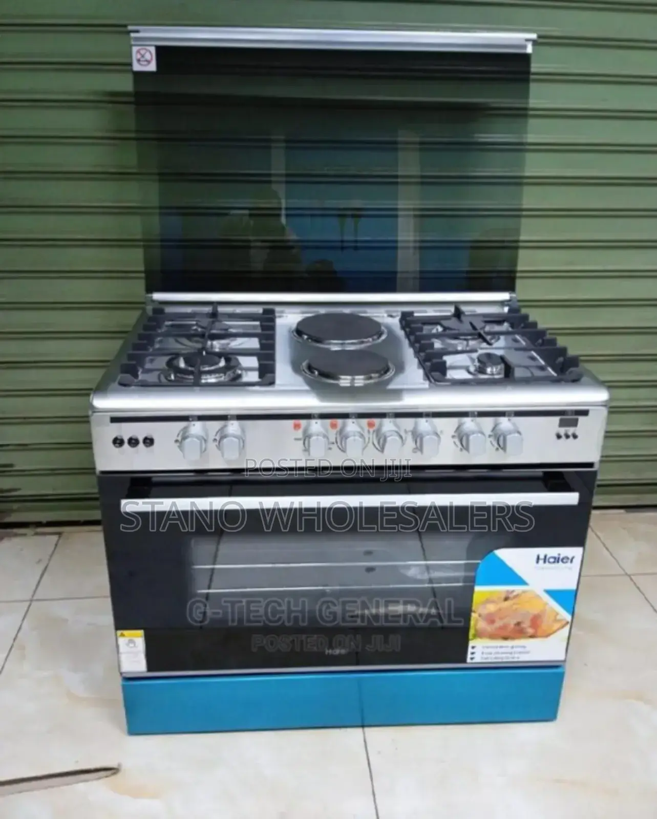 4gas 2electric Plate New Haier 4+2 Cooker