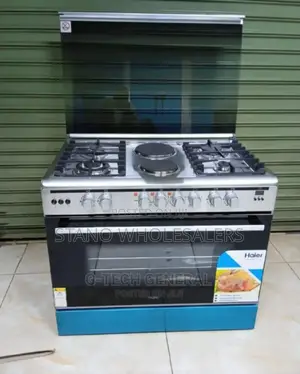4gas 2electric Plate New Haier 4+2 Cooker