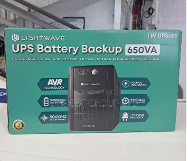 Lightwave 650va Mini Ups Backup - main view