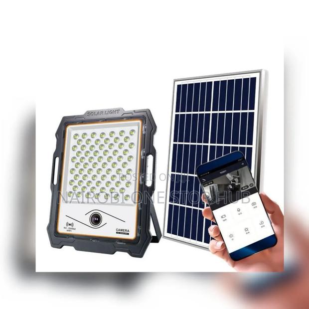 100watts CCTV Solar Floodlight - main view