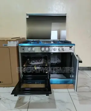 Big Haier 4gas Cooker 2electric Plate. Gas Sensor. Brand New