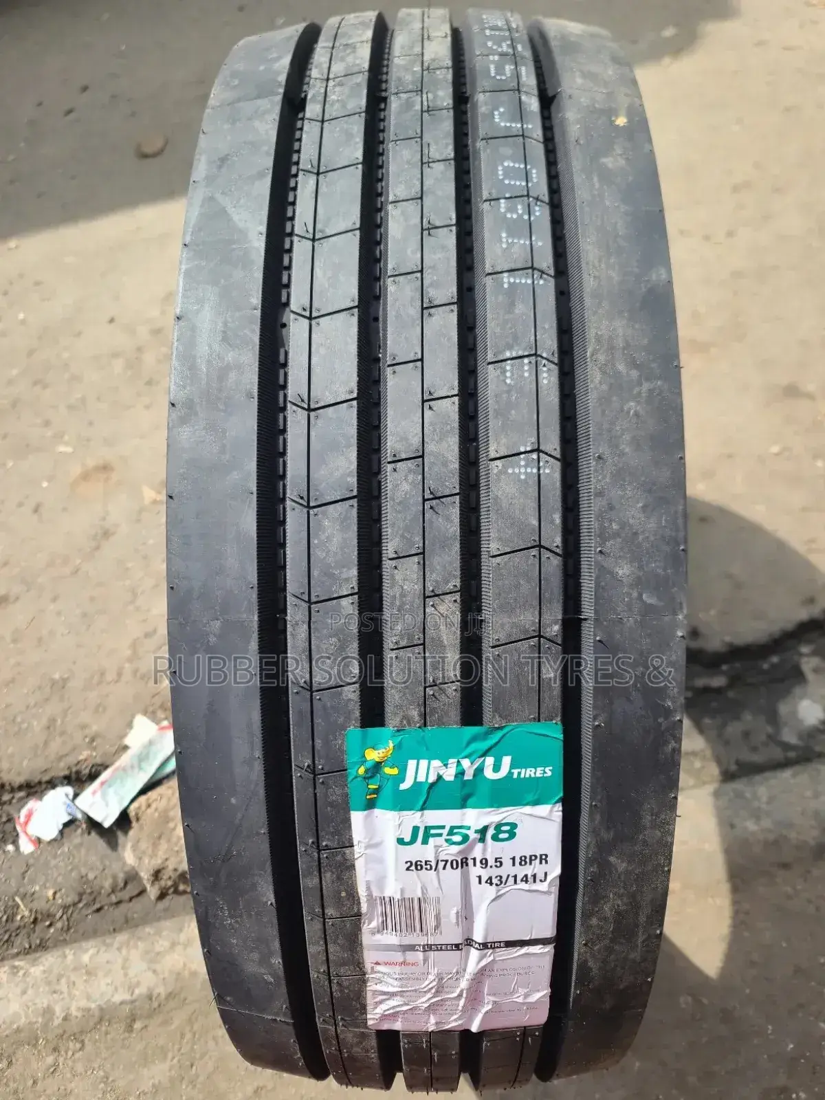 265/70r19.5 Jinyu Tires Jf518 18pr