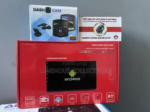 9" Android +Free Dash Cam Reverse Camera