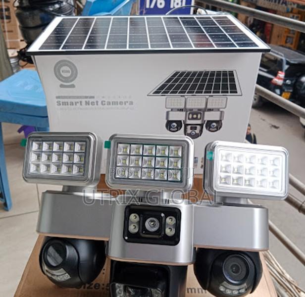V380 Smart 4g Solar Triple Lens Ptz Cam