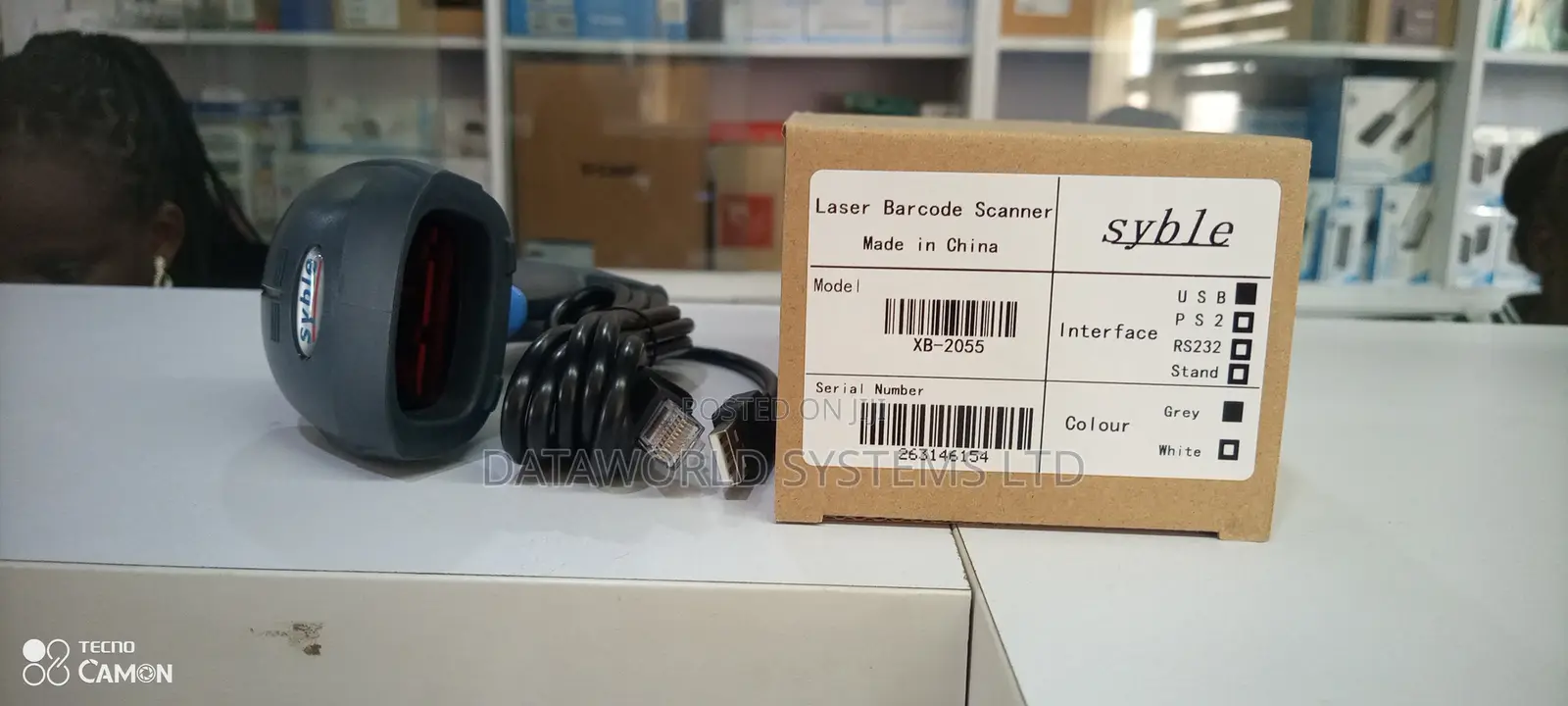 Laser Barcode Scanner