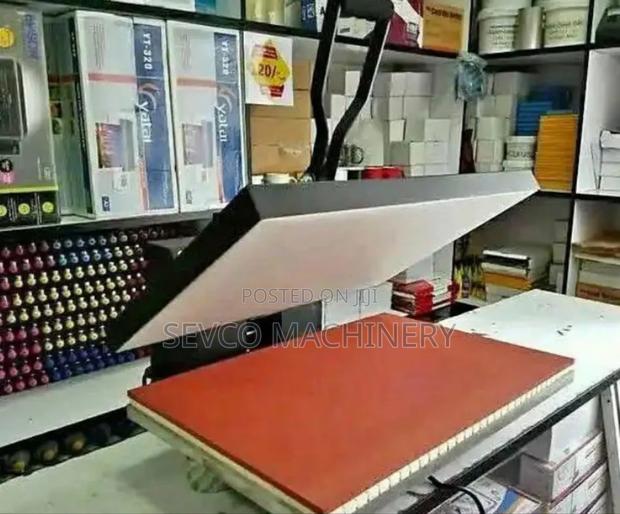 Heavy Duty A2 Flat Bed Heat Press Machine - main view