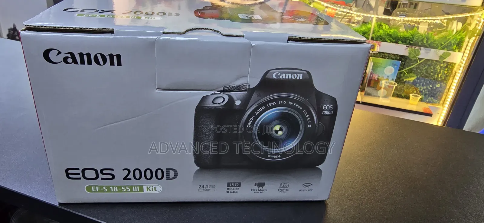 Canon 2000d New With Inbuilt Wifi