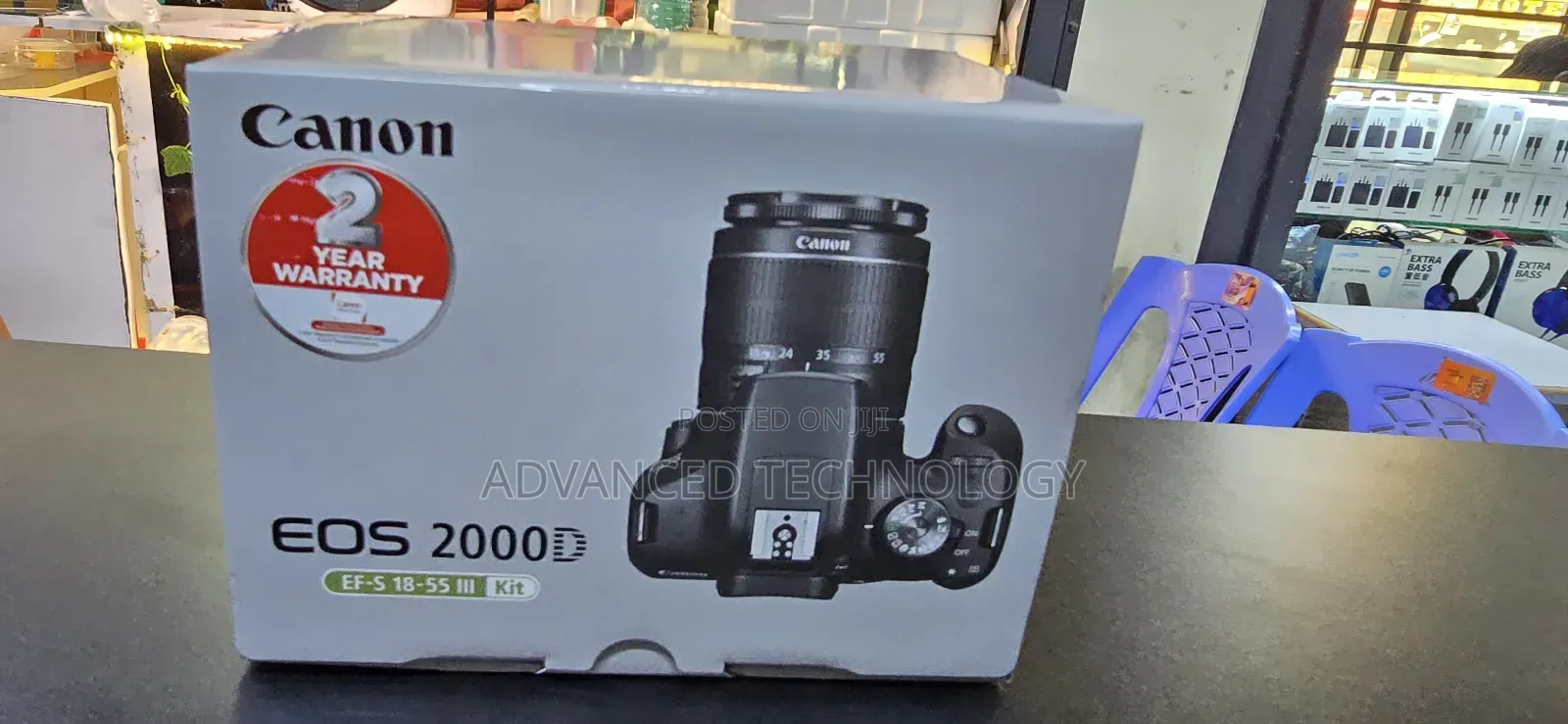 Canon 2000d New With Inbuilt Wifi