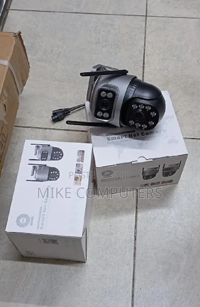 V380 Wireless Dual-Lens PTZ Camera With Nightvision Vision Mobile