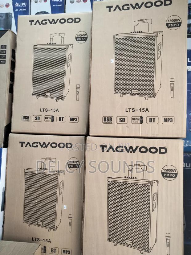 15" Tagwood Powered Speakers - main view