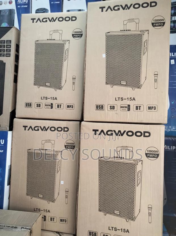 15" Tagwood Powered Speakers - thumbnail 2