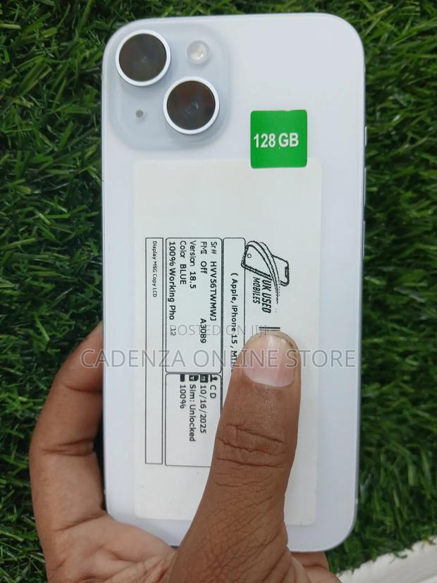 Apple iPhone 15 128 GB Blue - main view