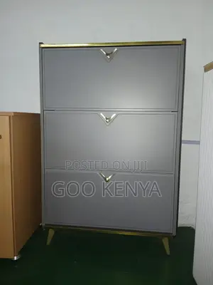 Home Shoe Cabinet; Elegant Wooden Flip-off Shoe Storage Cabinet