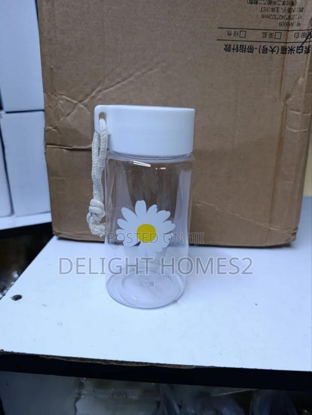 Cute Transparent Water Bottles._nje - main view