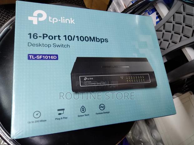 16 Port Switch Desktop Unmanaged - main view
