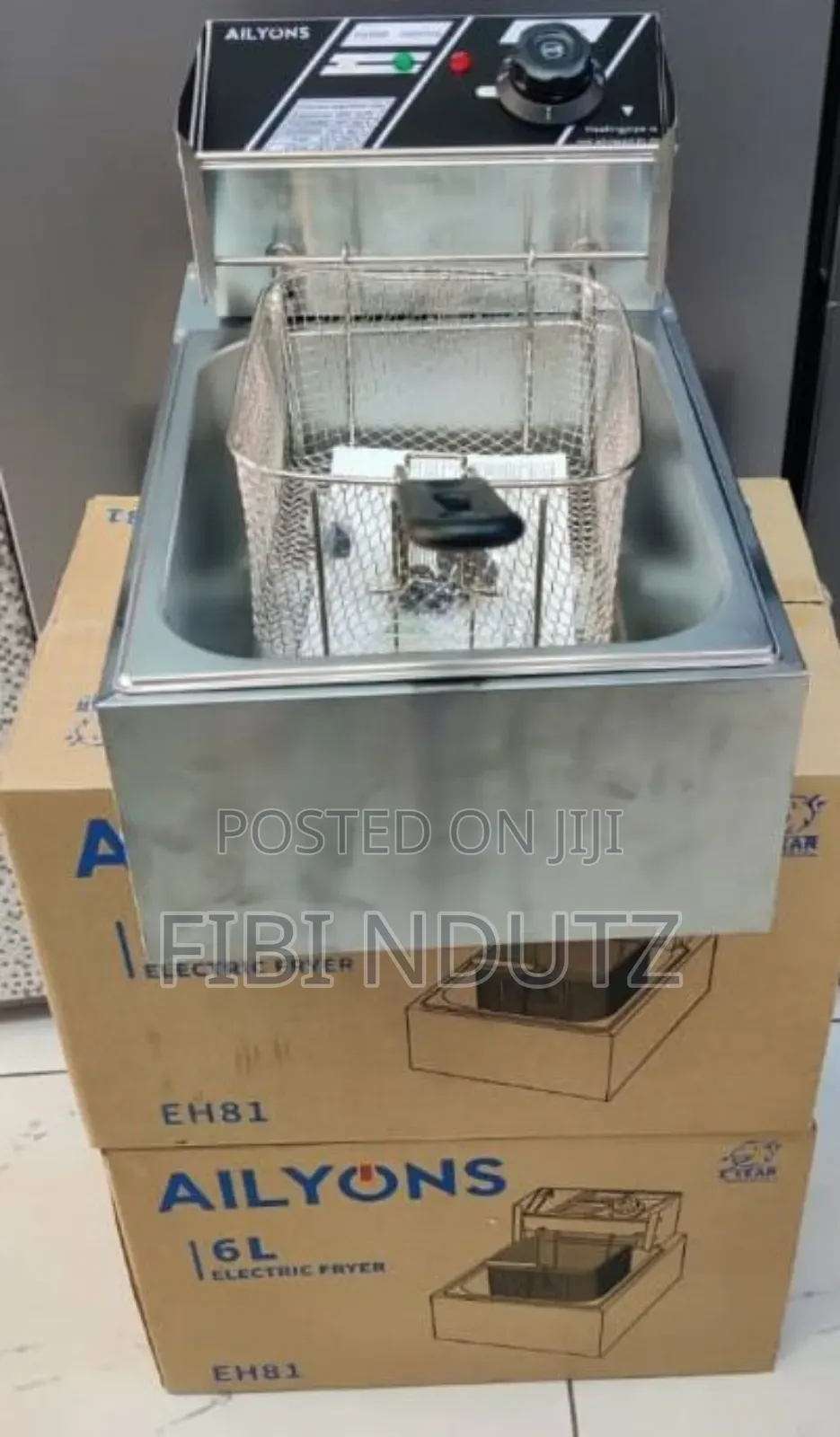 Single Fryer 6litres /Ailyons Single Fryer