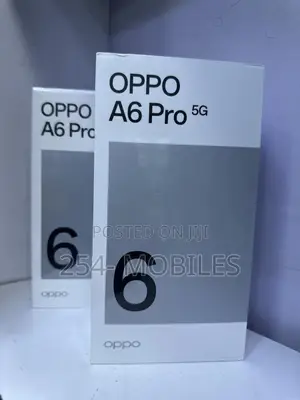 New Oppo A6 Pro 5G 256 GB Black
