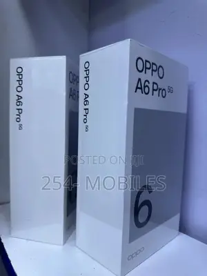 New Oppo A6 Pro 5G 256 GB Black