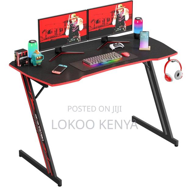 Office Desk; 1.2 M Unlighted-Non Adjustable Gaming Desk - thumbnail 11
