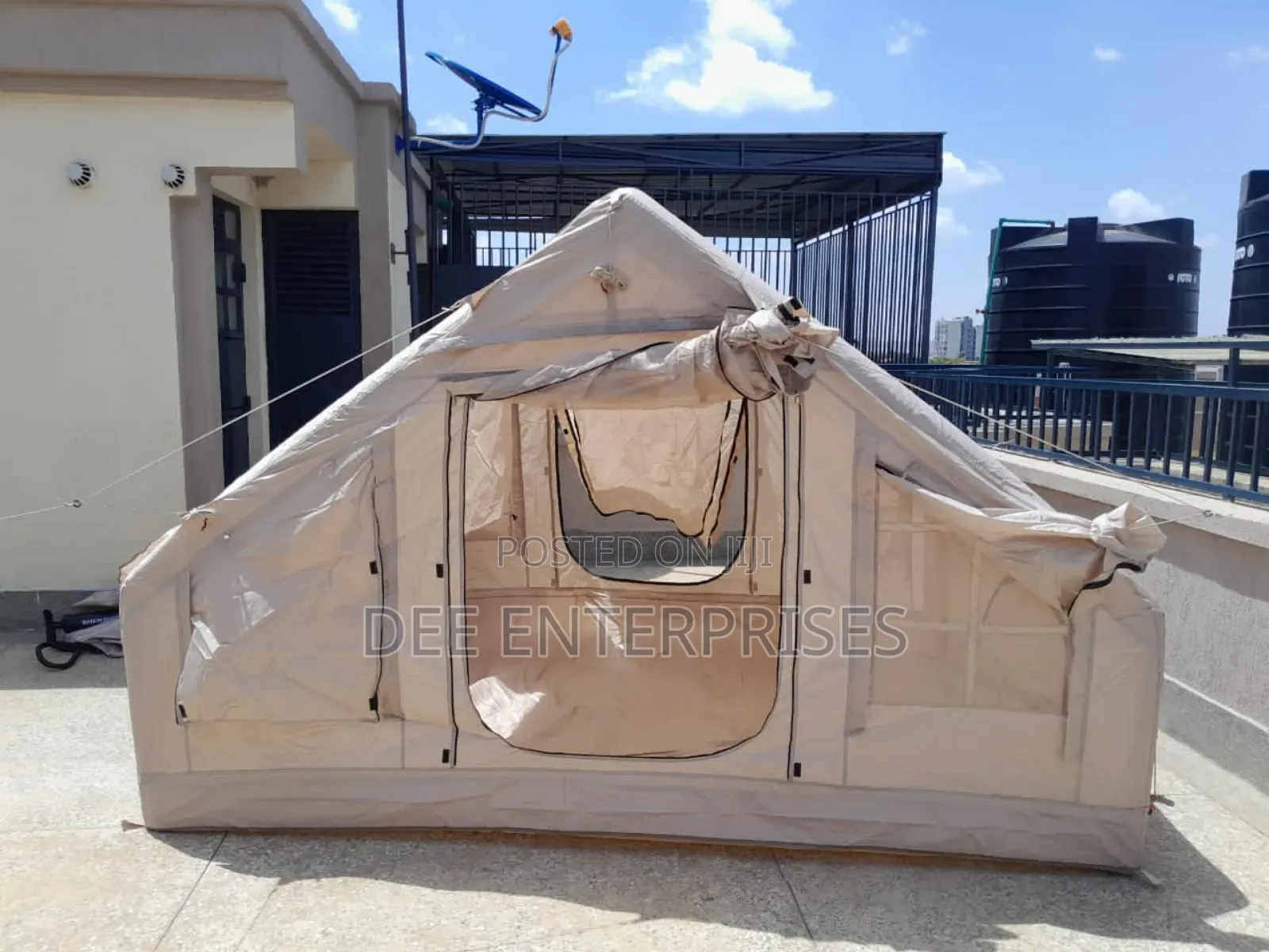 Inflatable Camping Tent With Pump