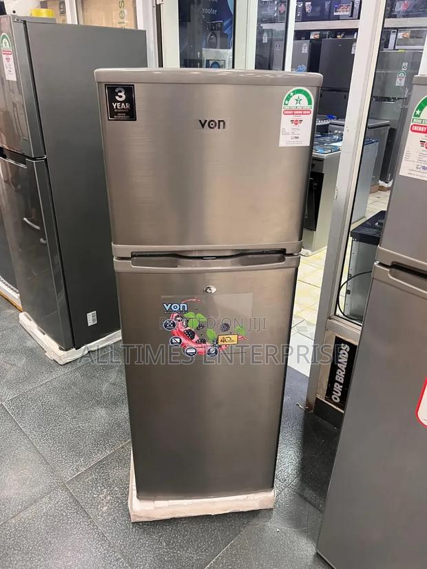 Von VRT-181 Liters Double Door Refrigerator