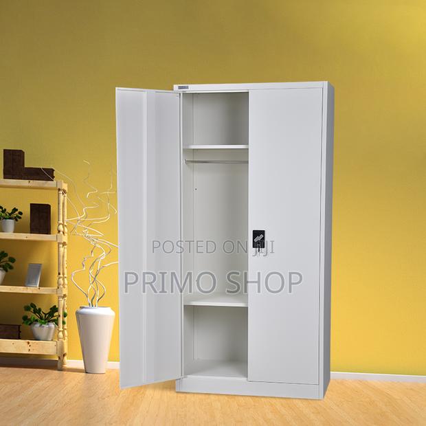 Office Cabinet : Metal Storage Cabinet With Locking Doors - thumbnail 3