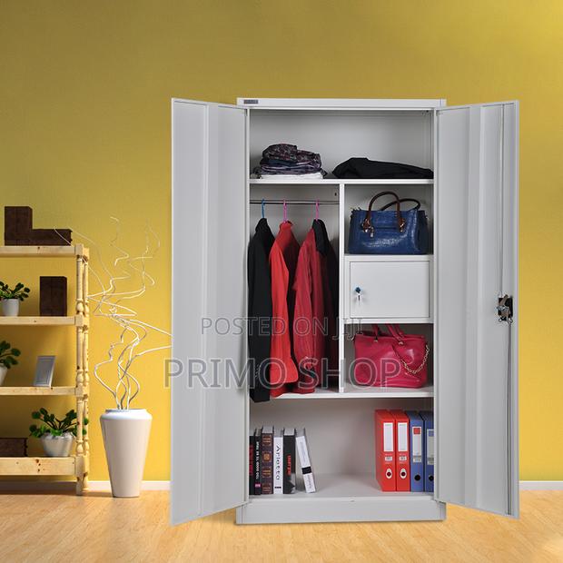 Office Cabinet : Metal Storage Cabinet With Locking Doors - thumbnail 9