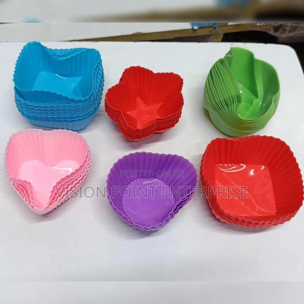 Silicone Cup Cake Mold - main view