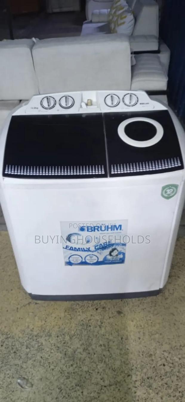 Bruhm 10kg Twin Tub Washing Machine