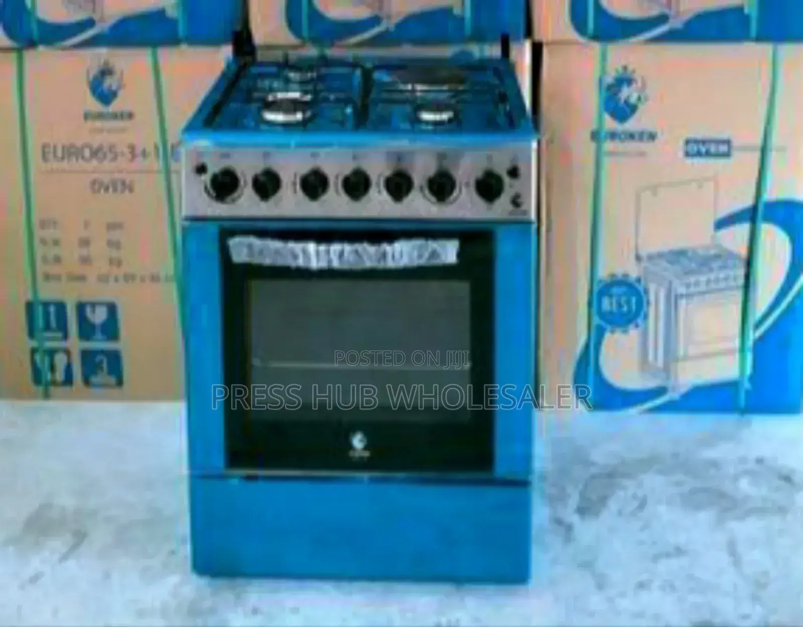 Euroken Euro65-3+1-E Standing Cooker: 