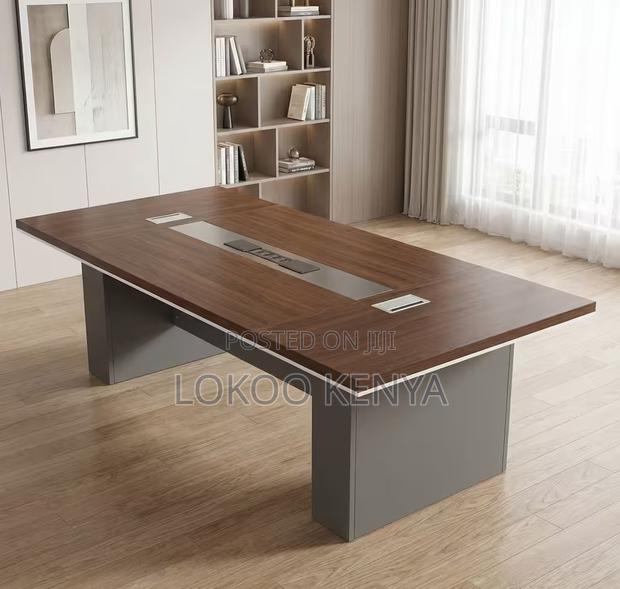 Boardroom Table; 2.4 M Office Executive Boardroom Table