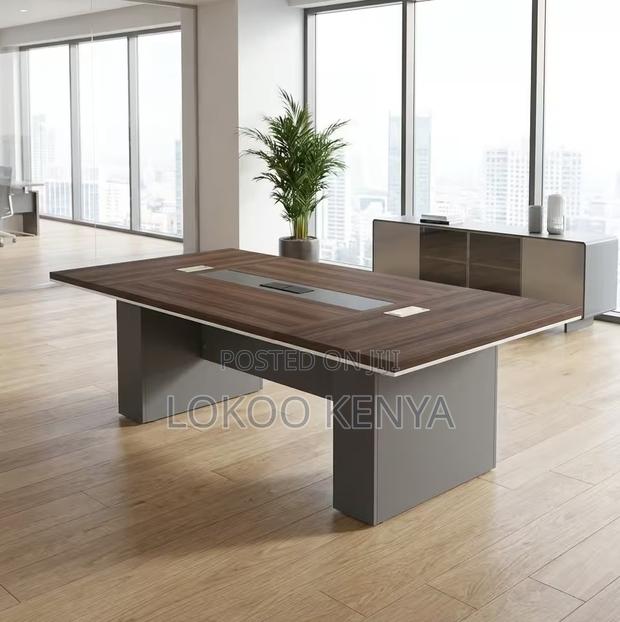 Boardroom Table; 2.4 M Office Executive Boardroom Table - thumbnail 2