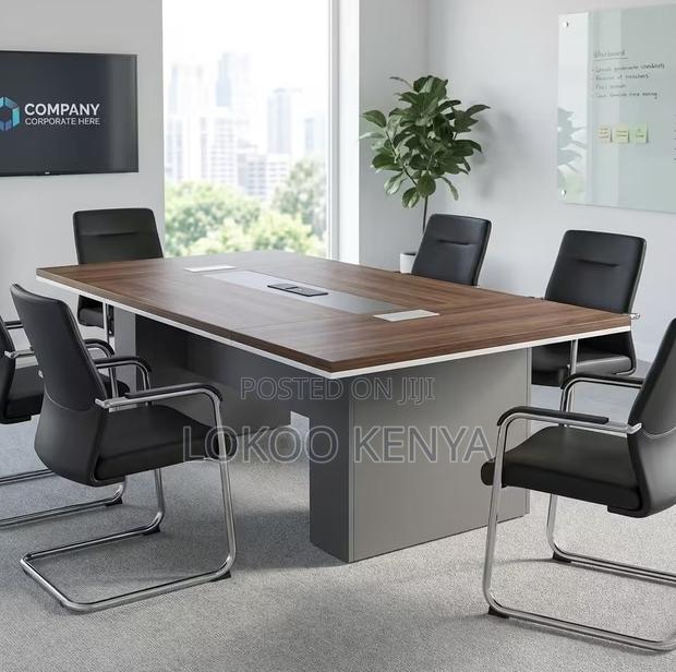 Boardroom Table; 2.4 M Office Executive Boardroom Table - thumbnail 3
