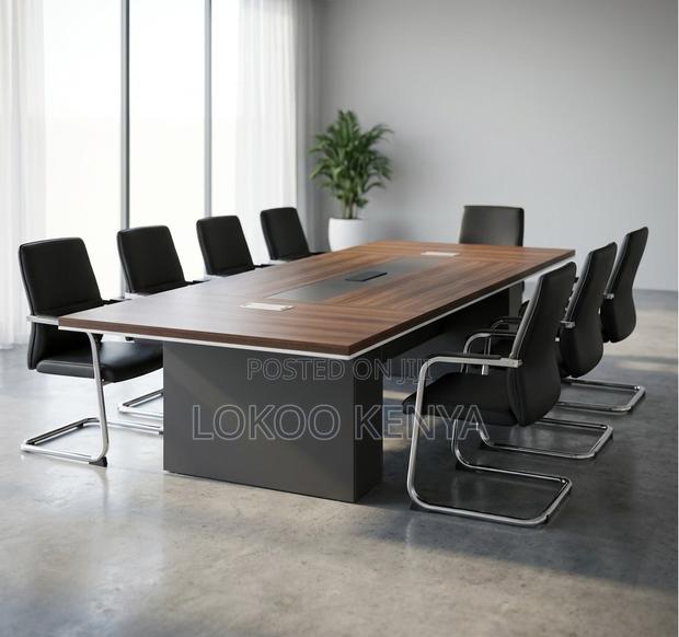 Boardroom Table; 2.4 M Office Executive Boardroom Table - thumbnail 5