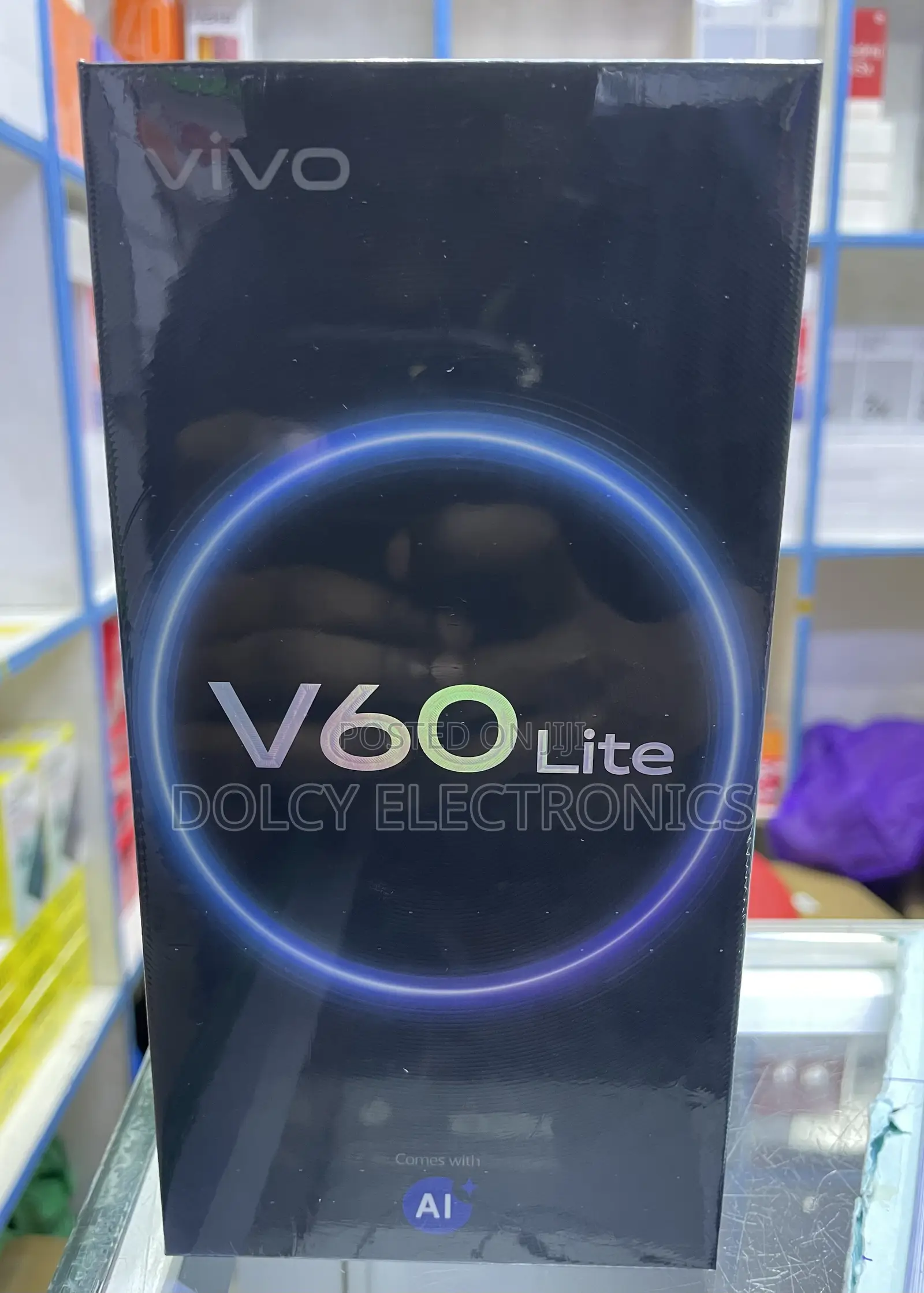 New Vivo V60 Lite 256 GB Black