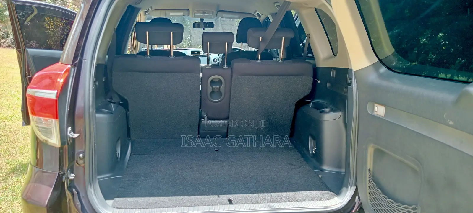 Toyota Vanguard 2011 Burgundy