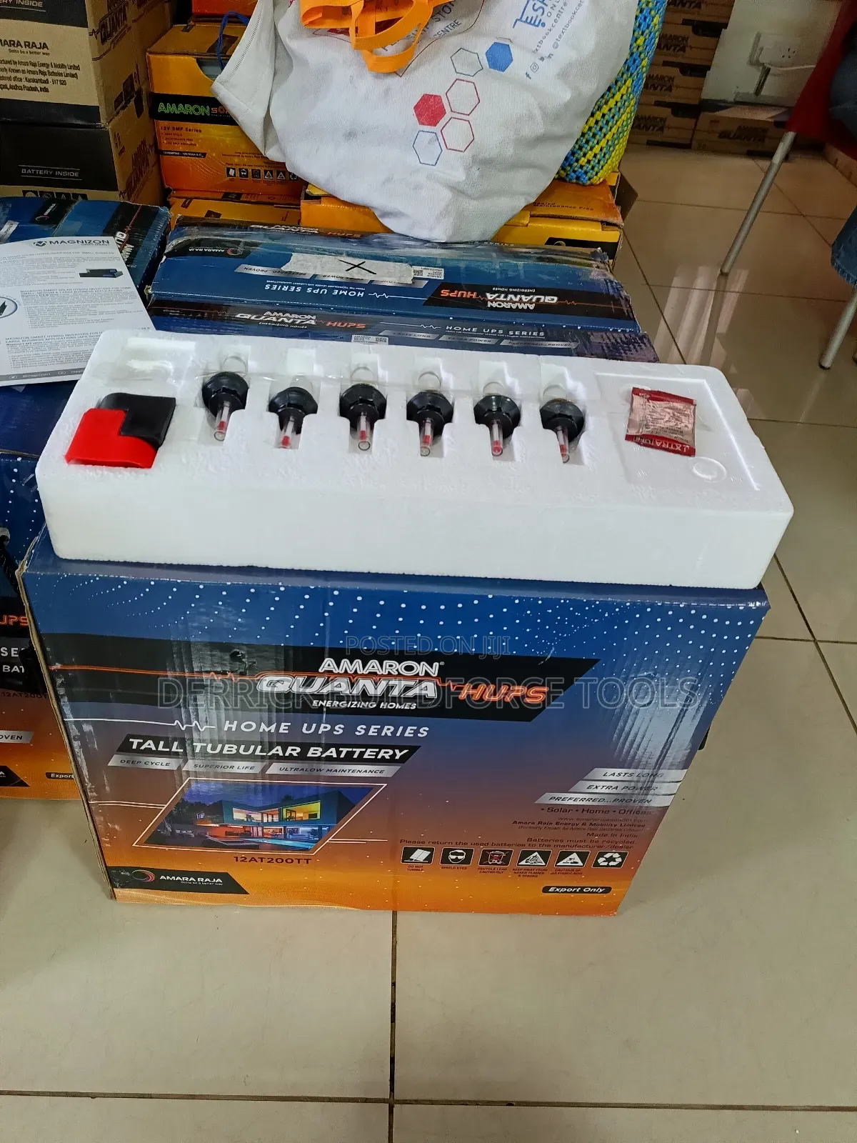 Amaron Quanta 12v 200ah Tall Tubular Solar Battery