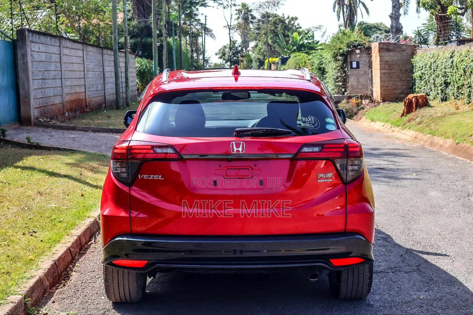Honda Vezel 2018 Red