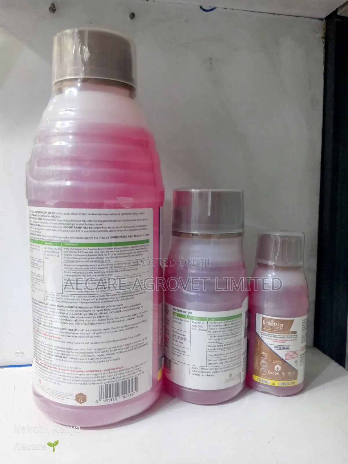 Undertaker Termicide 480ec 100ml, 250ml, 1litre