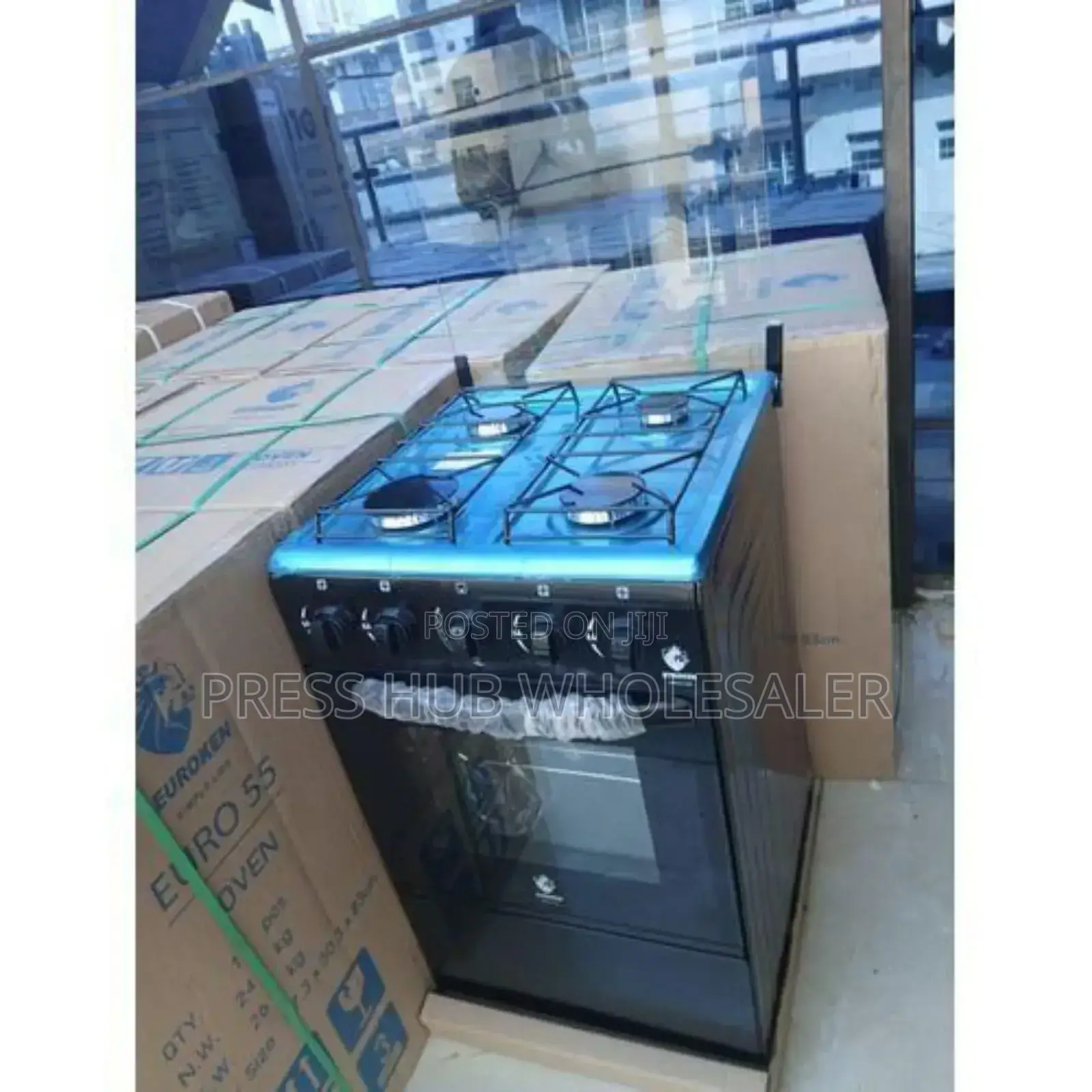 Euroken 50x55 Full Gas Standing Cooker" 